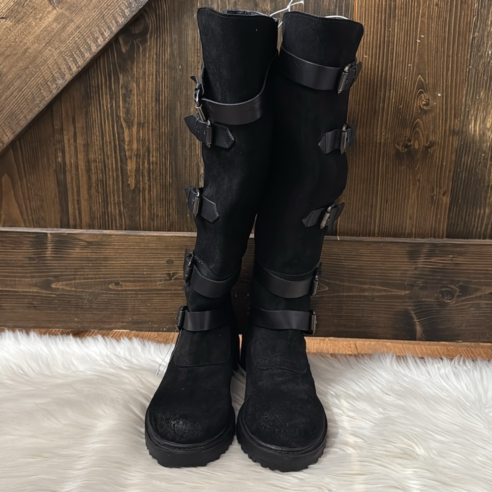 FREE PEOPLE Tristie Buckle Boots - Picture 6 of 12